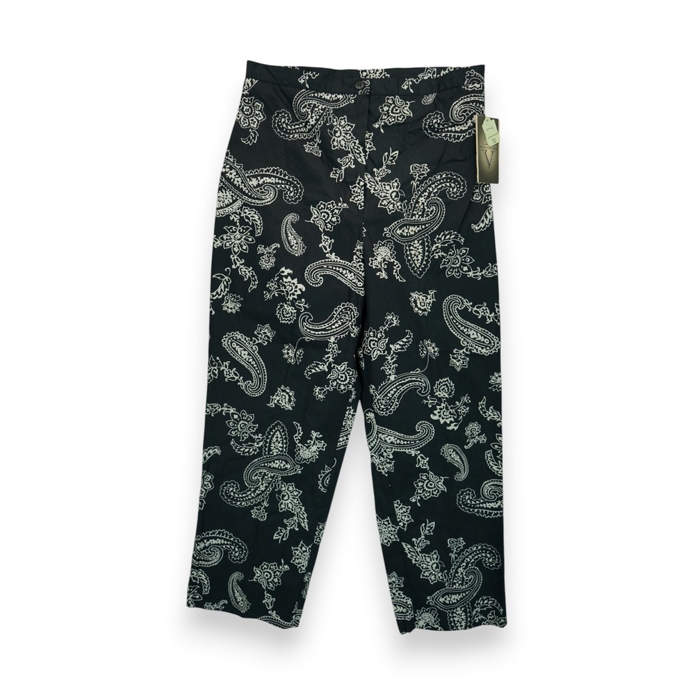 Vintage‎ Versailles New York Paisley Pants Women's Size 10 ~ NWT